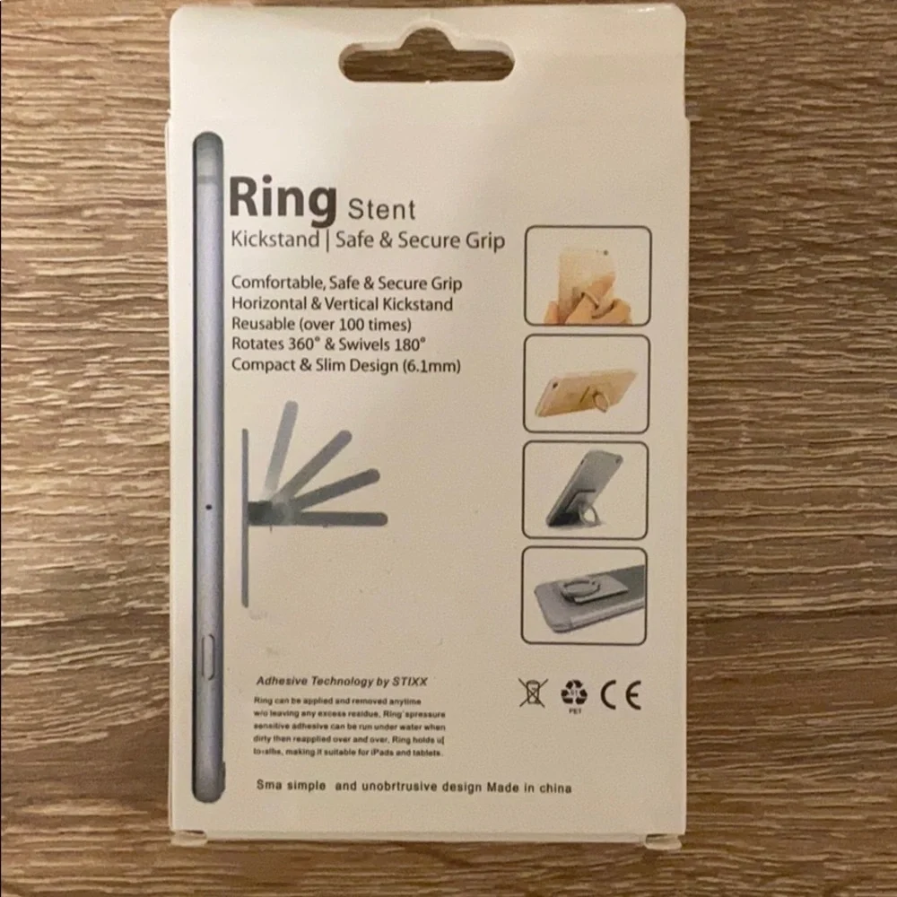 Gold Bear Smartphone Anti Drop Holder NWT